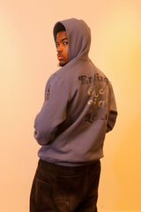 EOAHN Vintage Blue Washed Hoodie