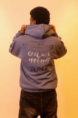 EOAHN Vintage Blue Washed Hoodie