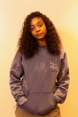 EOAHN Vintage Blue Washed Hoodie
