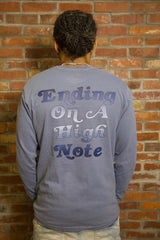 EOAHN Vintage Blue Washed Long Slv
